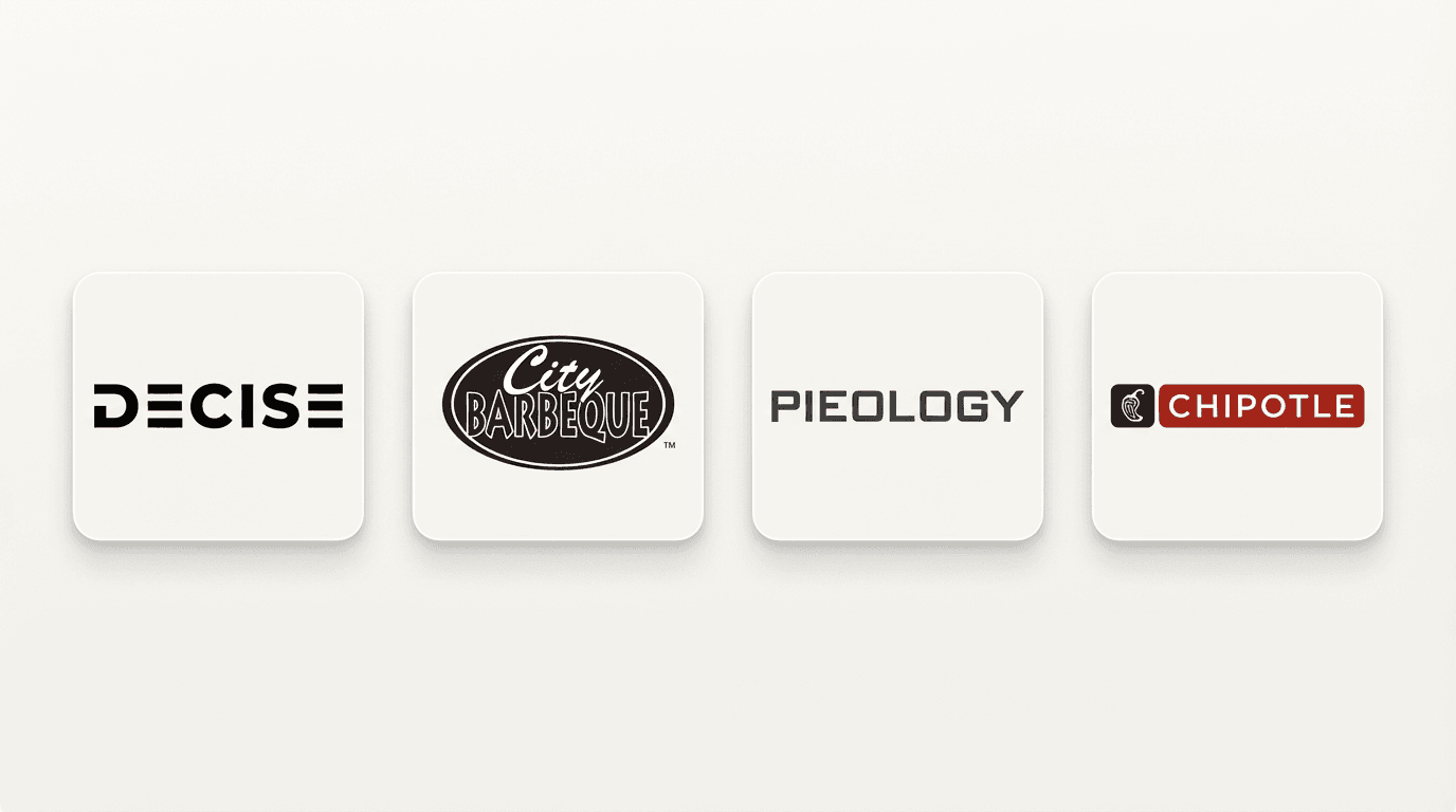 Decise and client logos